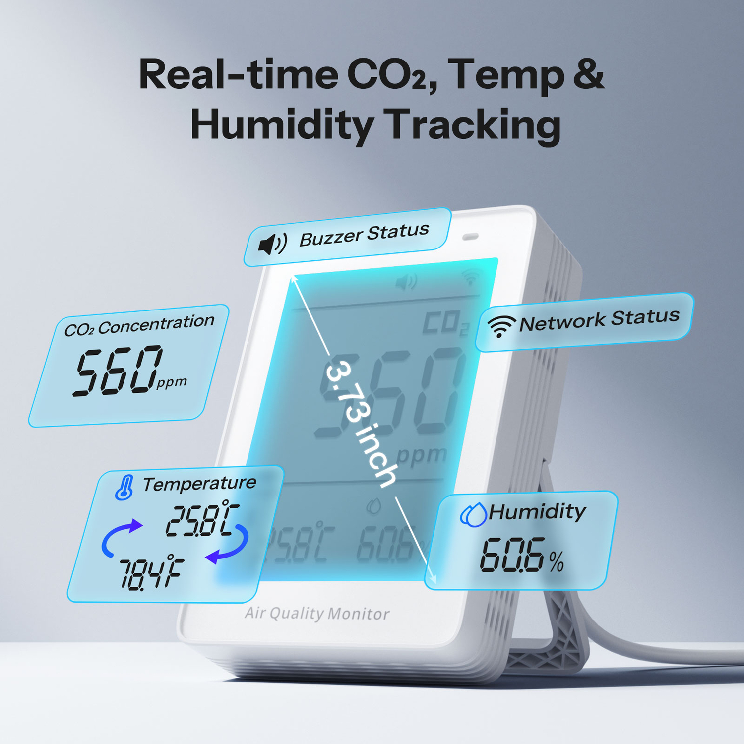SONOFF AirGuard CO2-Luftqualitätsmonitor (Matter over WiFi)