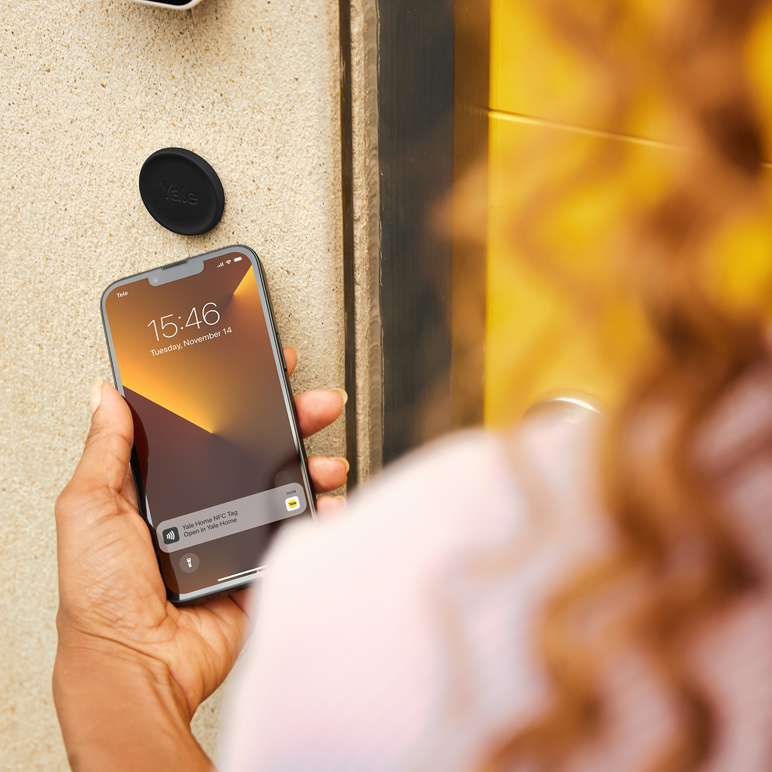 Yale Dot 3er-Pack (Schwarz) für Yale Linus L2 Smart Lock