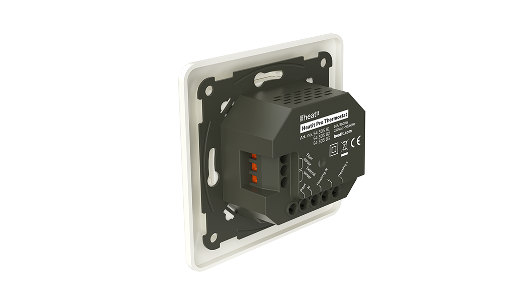 Heatit Pro Thermostat (Weiß RAL 9010)