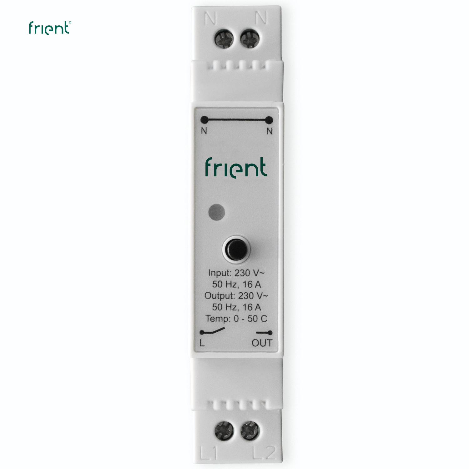 frient Smart Relay 16A DIN (Zigbee)