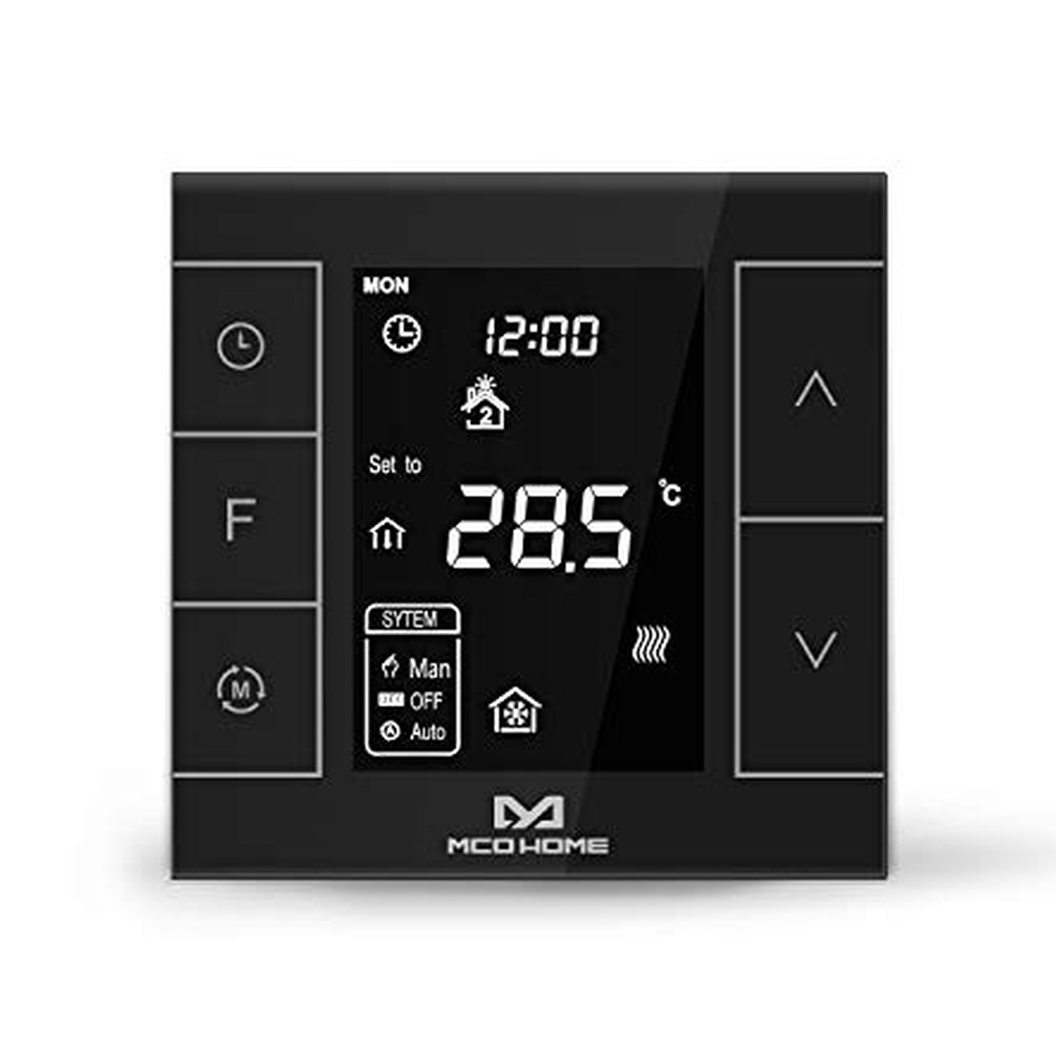 MCO Home Thermostat MH7 für Wasserheizungen (mit Feuchtigkeitssensor) Version 2