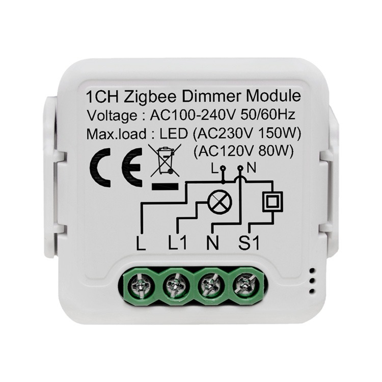 Netplus 1-channel Triac Dimmer Zigbee Dimmer 1-Kanal