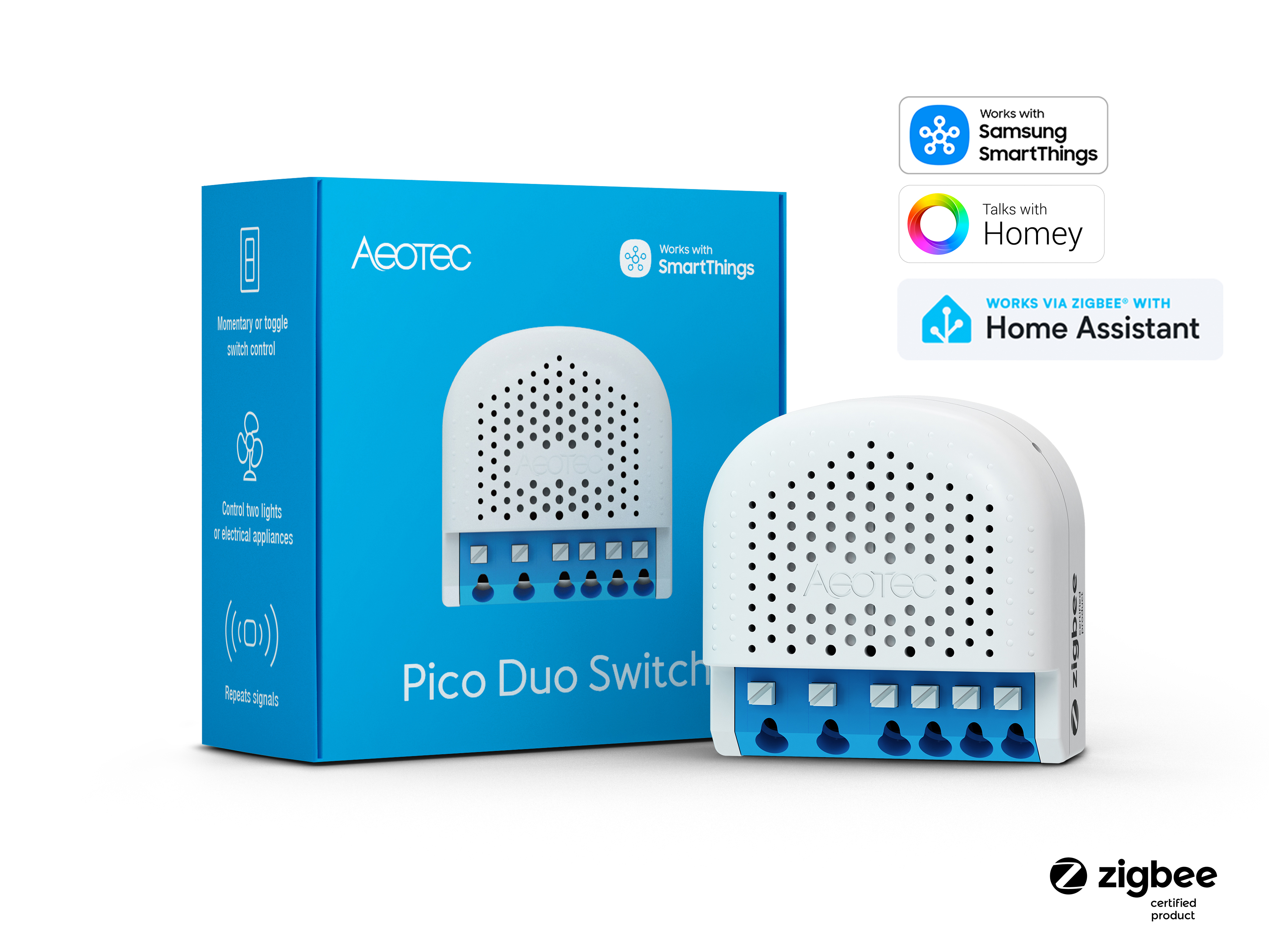 Aeotec Pico Duo Switch Zigbee
