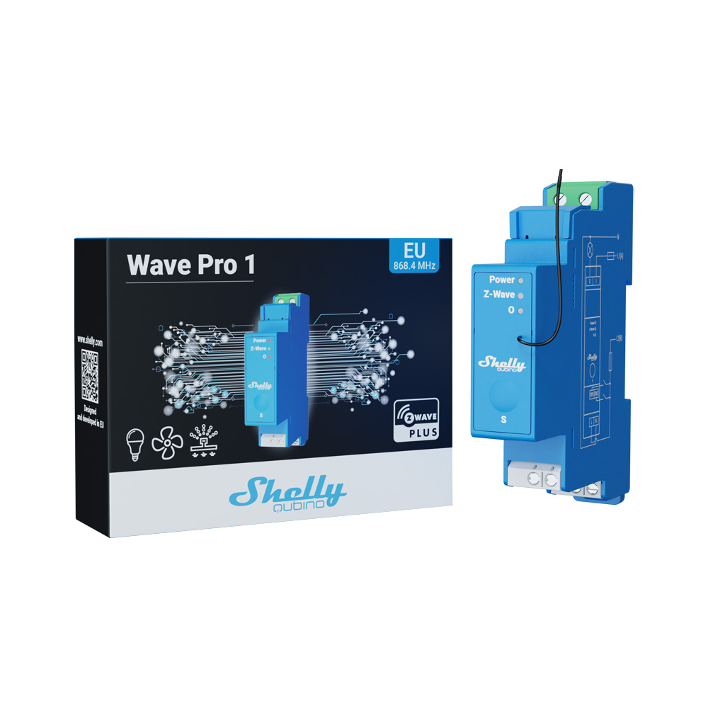 *** Shelly Qubino Wave Pro 1 ***