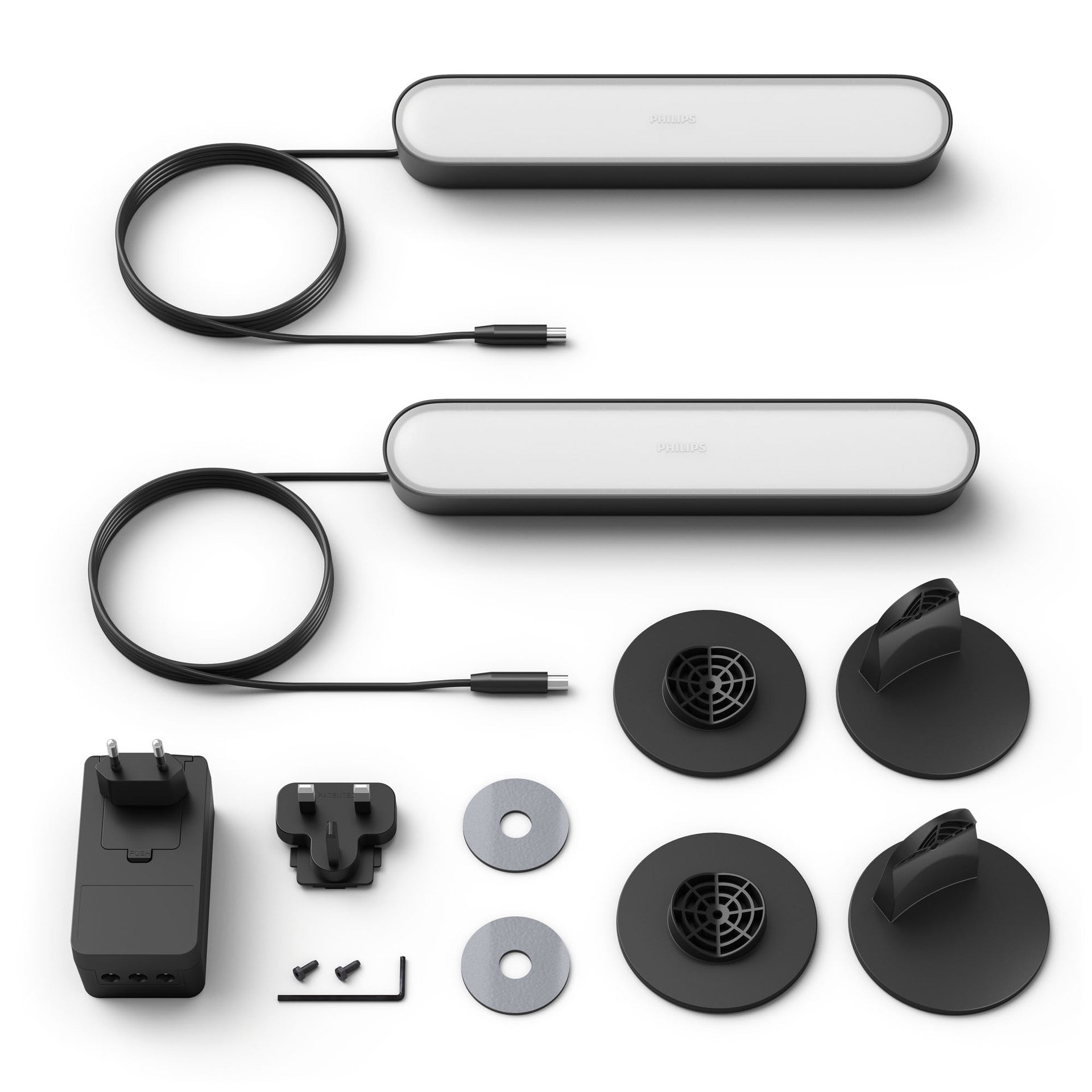 Philips Hue Play Lightbar Doppelpack (Schwarz)