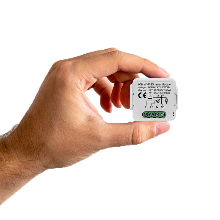 Netplus 1-channel Triac Dimmer WLAN Dimmer 1-Kanal SmartLife oder Tuya Smart App