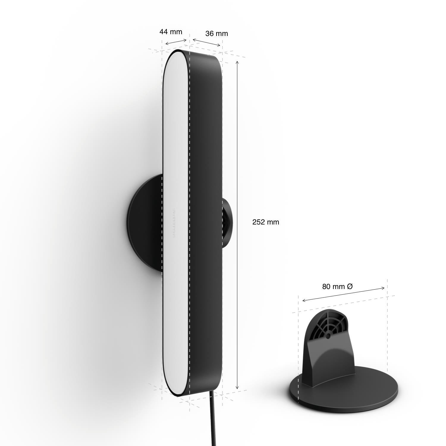 Philips Hue Play Lightbar Doppelpack (Schwarz)
