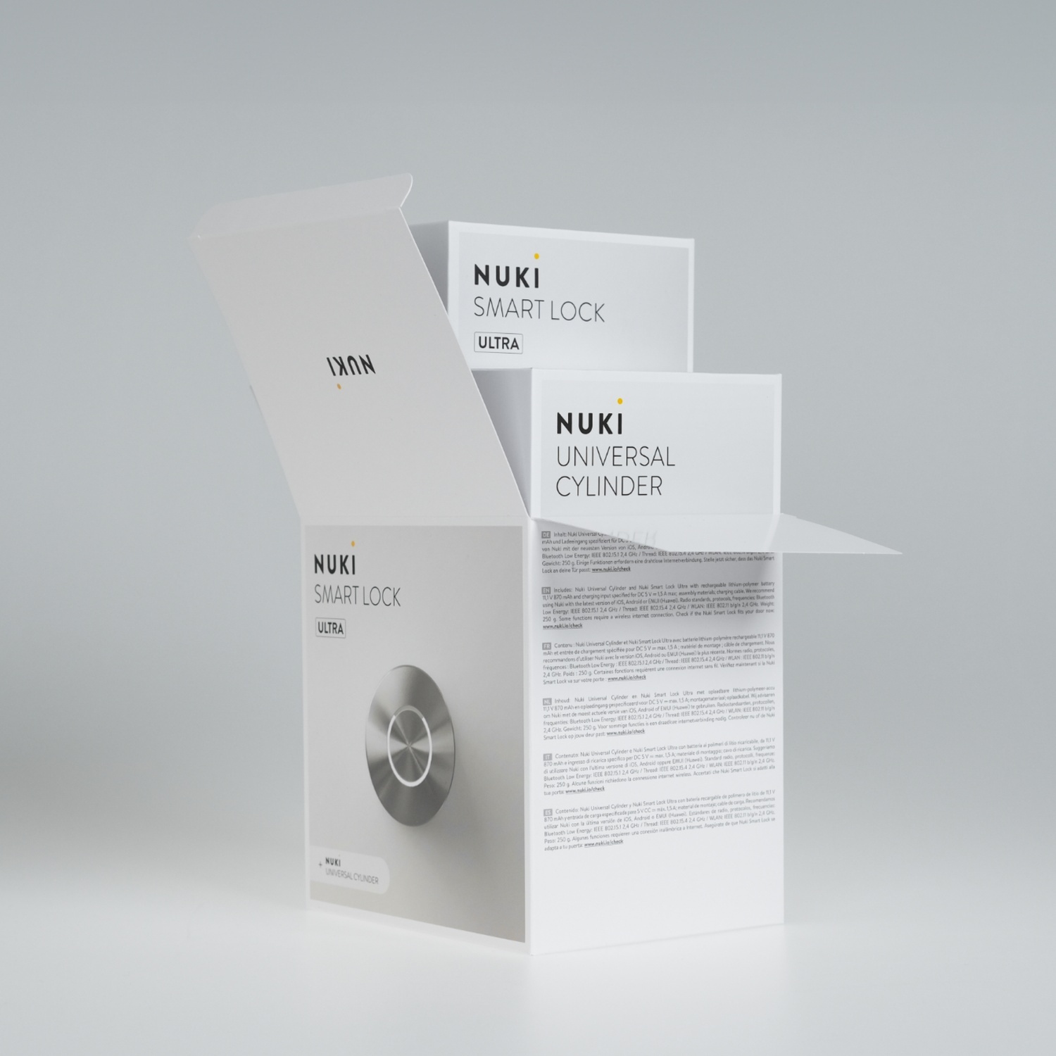 Nuki Smart Lock Ultra und Universal Cylinder
