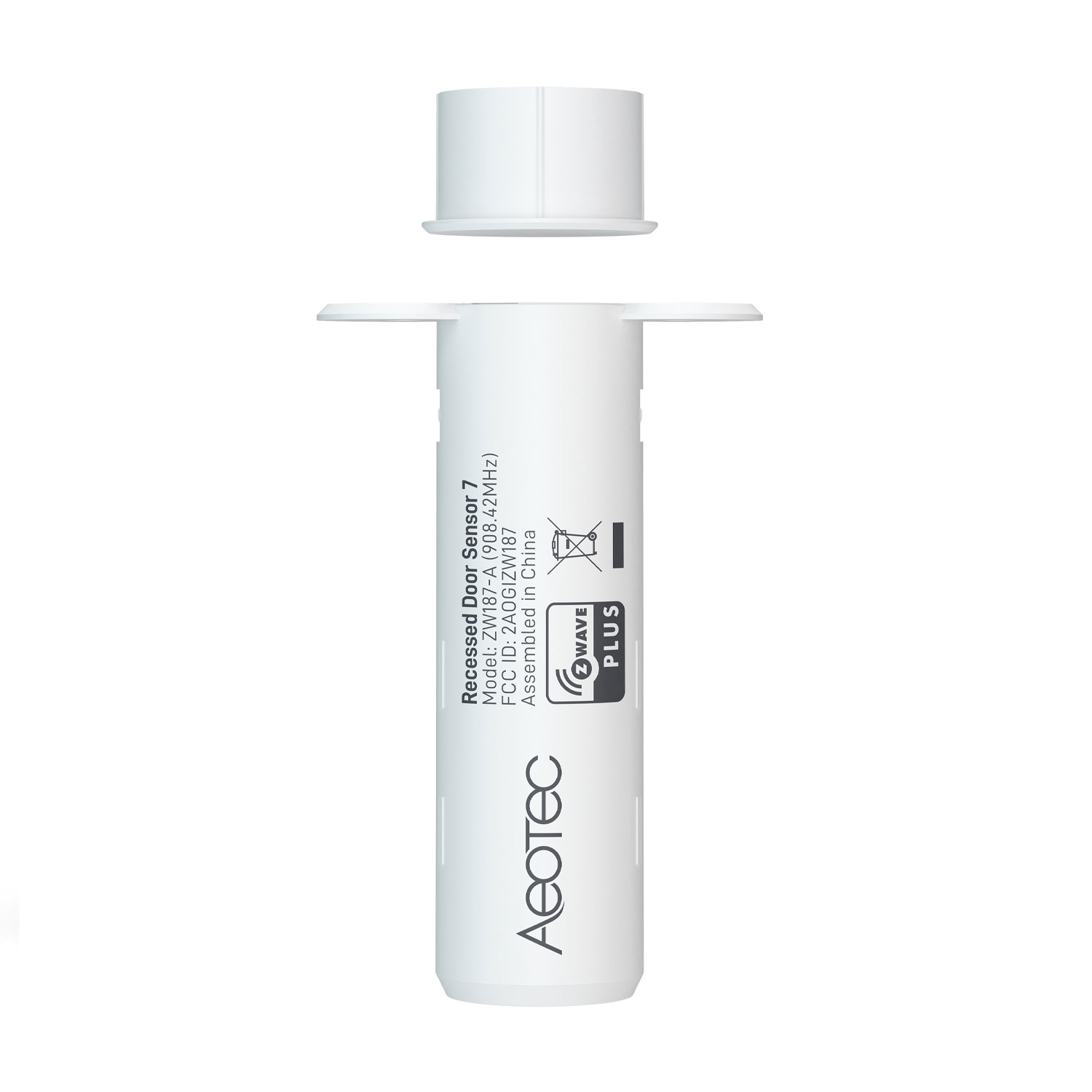 Aeotec Recessed Door Sensor 7 Z-Wave Plus V2 ZW187