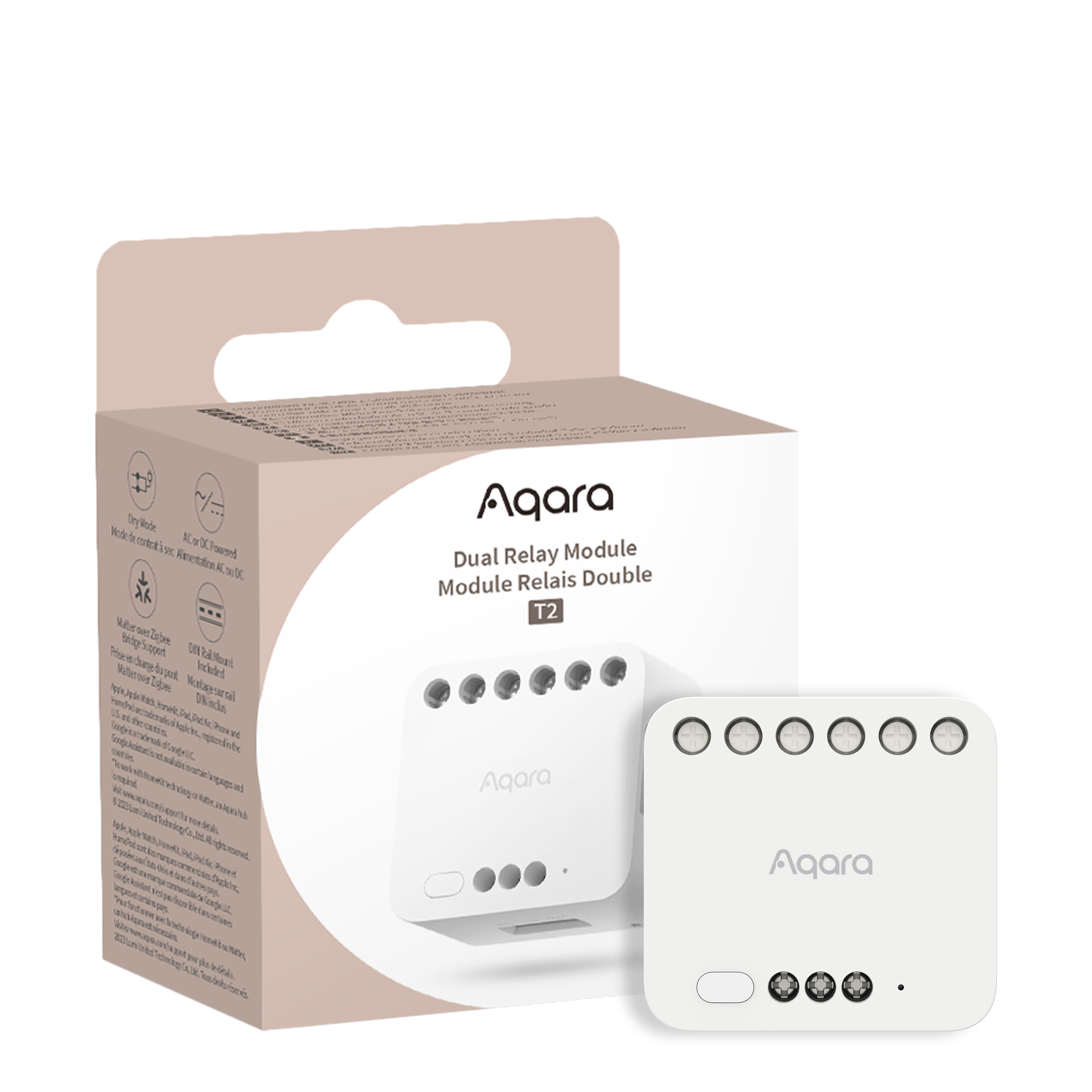Aqara Dual Relay Module T2 Doppelrelaismodul (Zigbee)