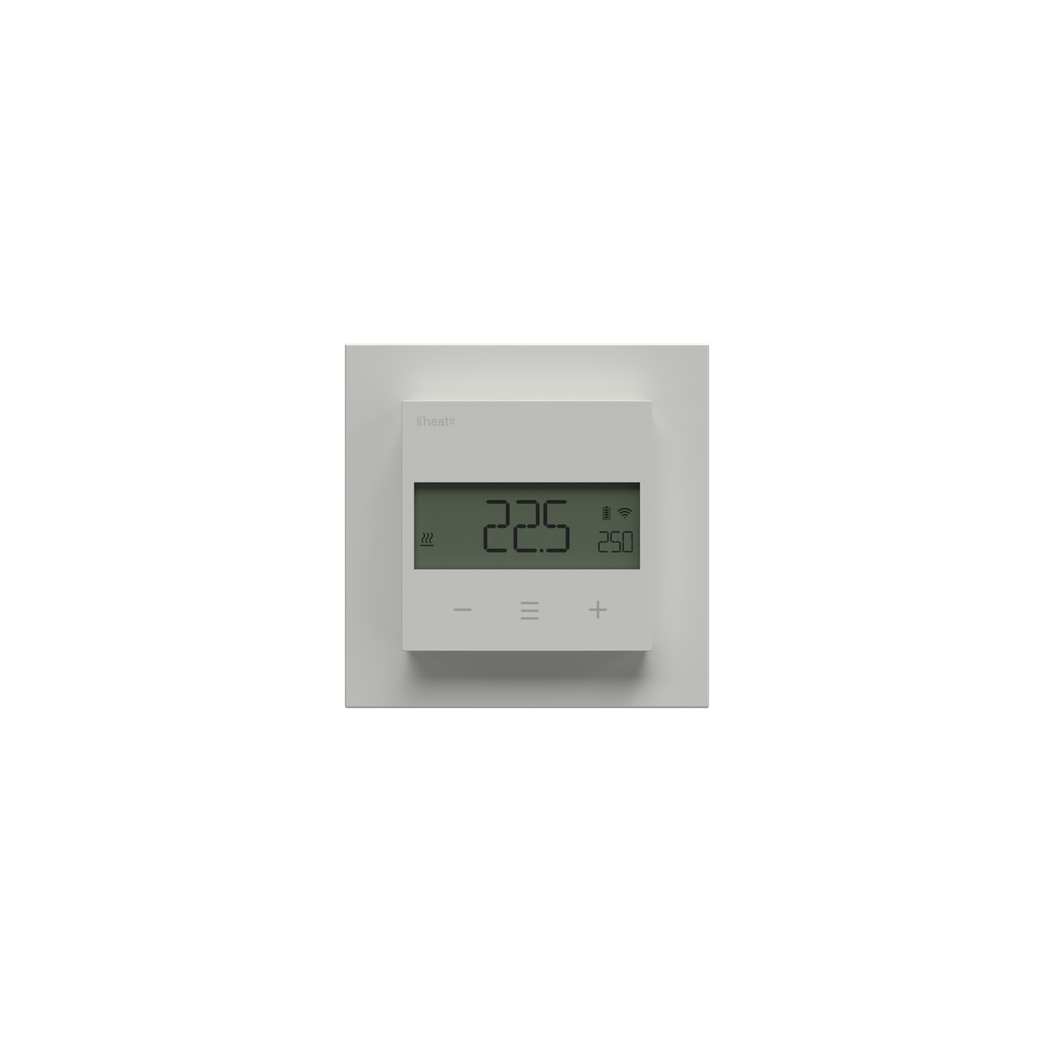 Heatit Z-Temp3 Batteriebetriebenes Thermostat 800er Serie (Weiß RAL 9003)