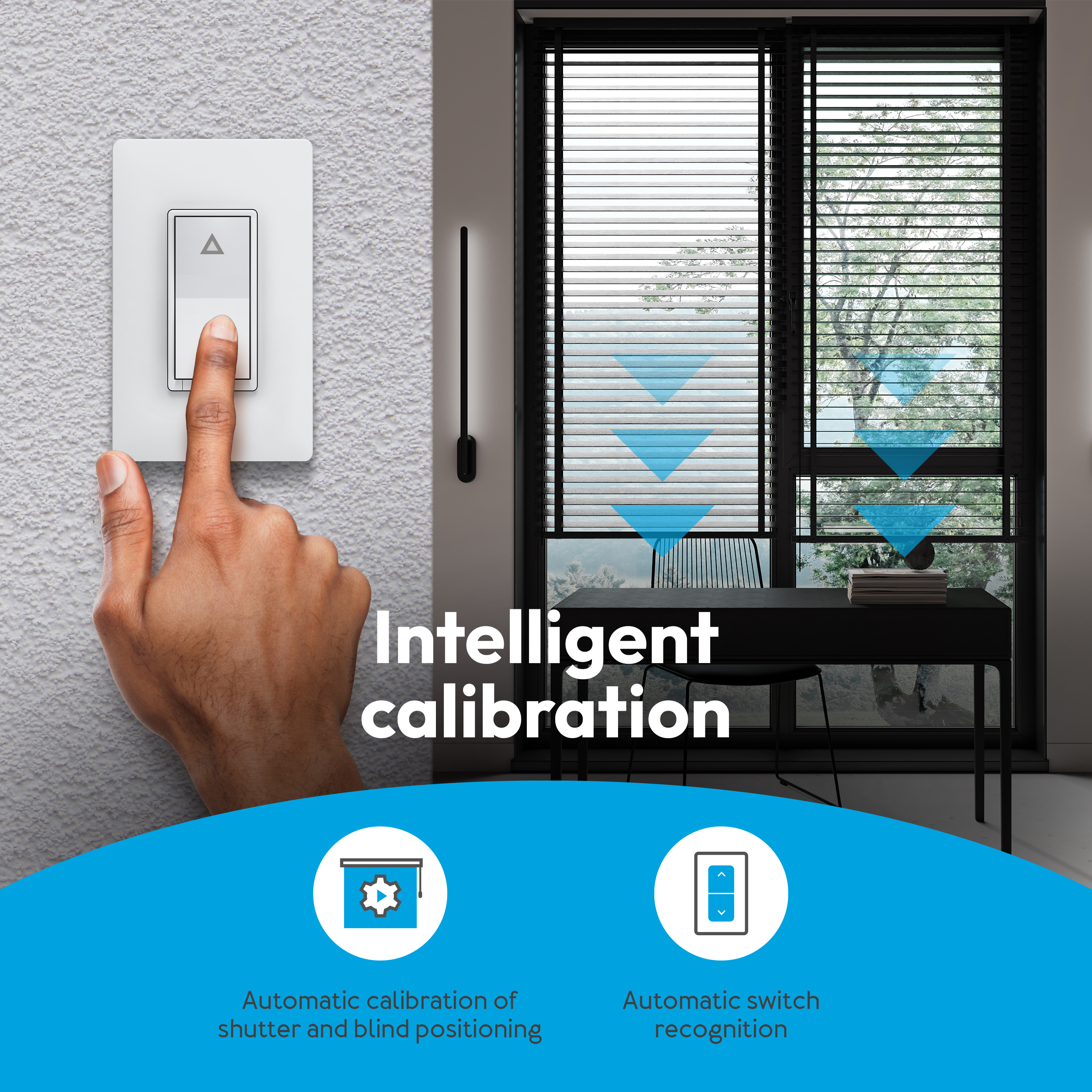 Aeotec Pico Shutter Zigbee Rollladenschalter