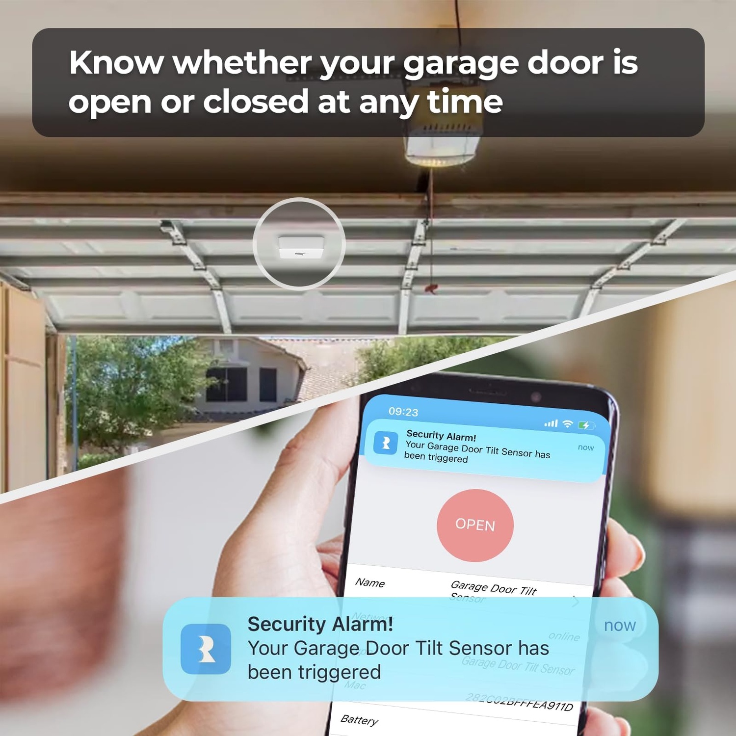 ThirdReality Garage Door Tilt Sensor (Zigbee)