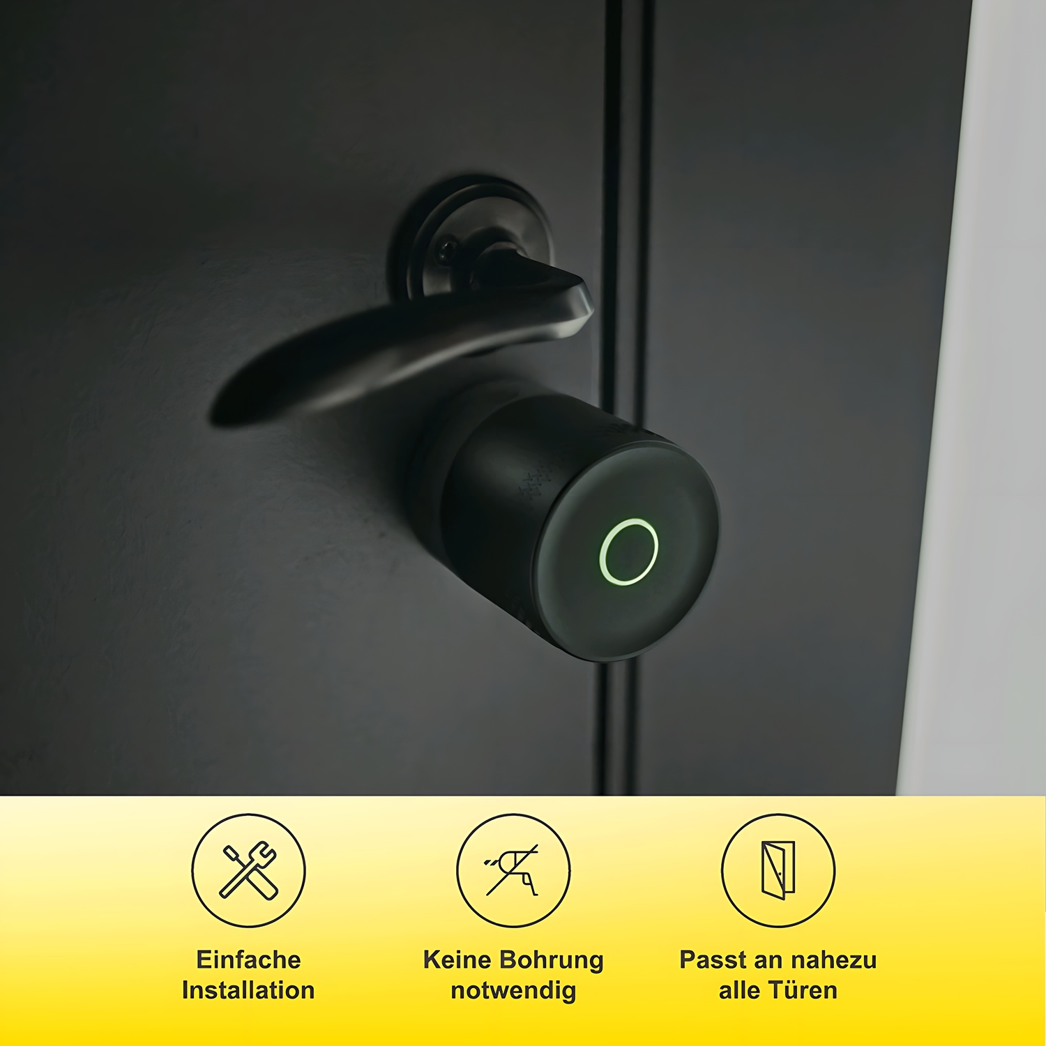 Yale Linus Smart Lock L2 Lite (Schwarz)