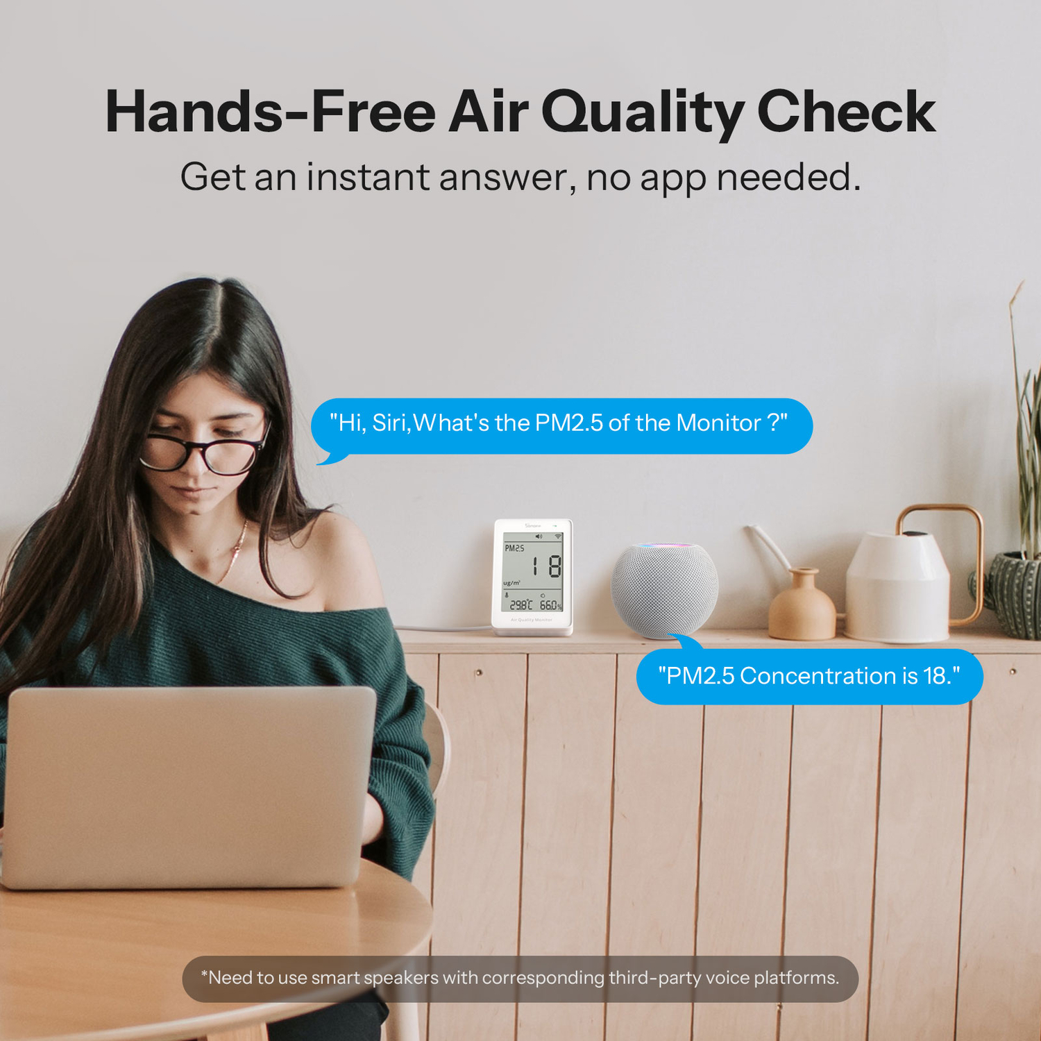 SONOFF AirGuard PM2.5 PM10 Luftqualitätsmonitor (Matter over WiFi)