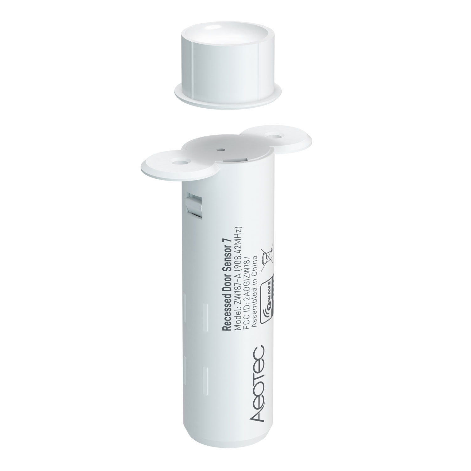 Aeotec Recessed Door Sensor 7 Z-Wave Plus V2 ZW187