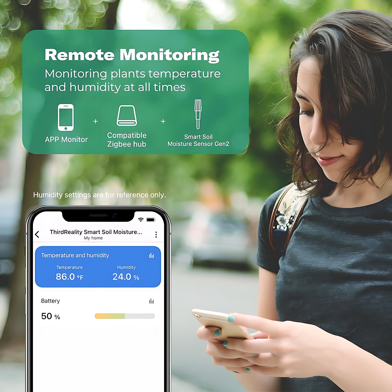 ThirdReality Smart Soil Moisure Sensor Gen2 (Zigbee) Bodenfeuchtesensor