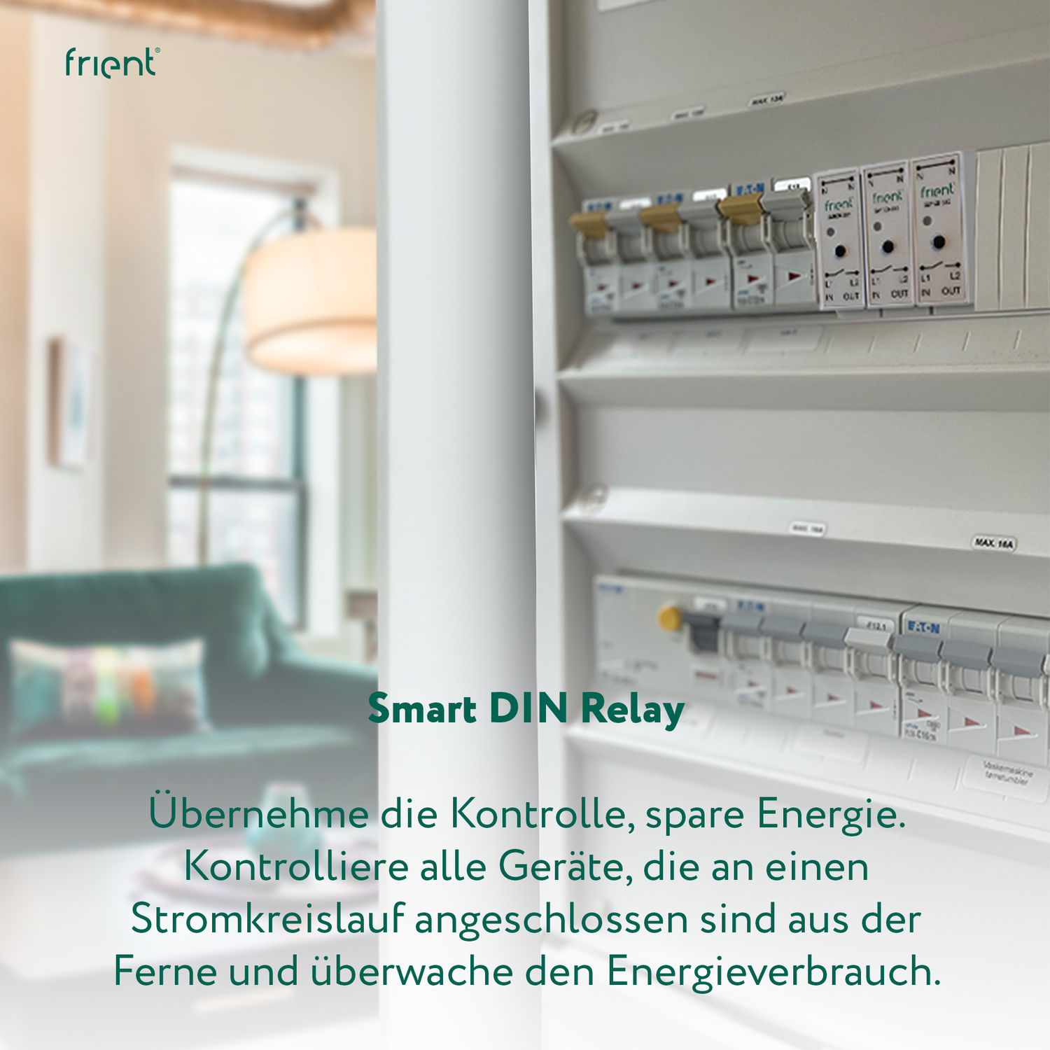 frient Smart Relay 16A DIN (Zigbee)