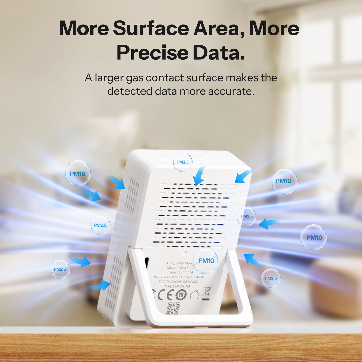 SONOFF AirGuard PM2.5 PM10 Luftqualitätsmonitor (Matter over WiFi)