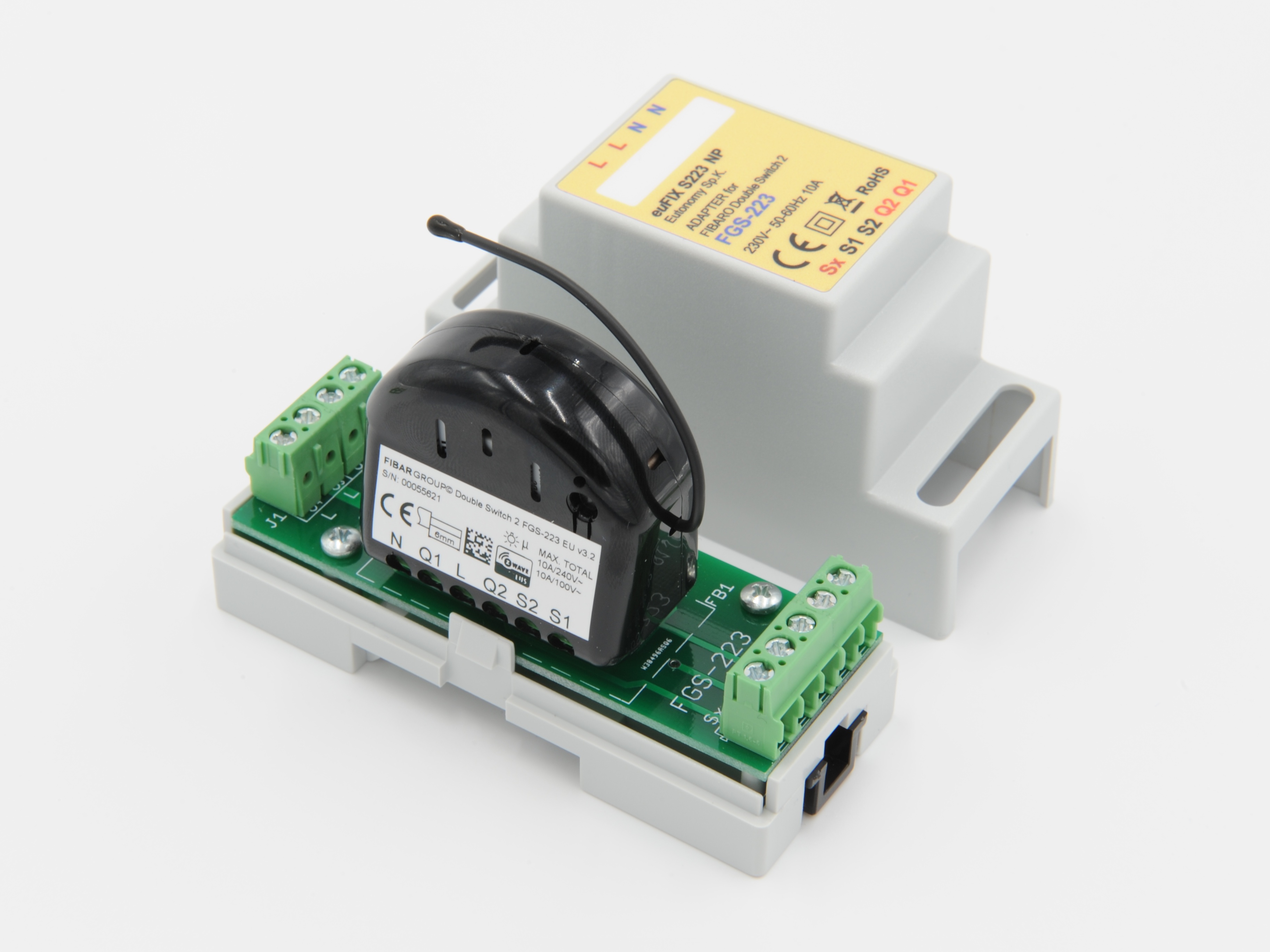 Eutonomy - euFIX S223NP DIN Adapter
