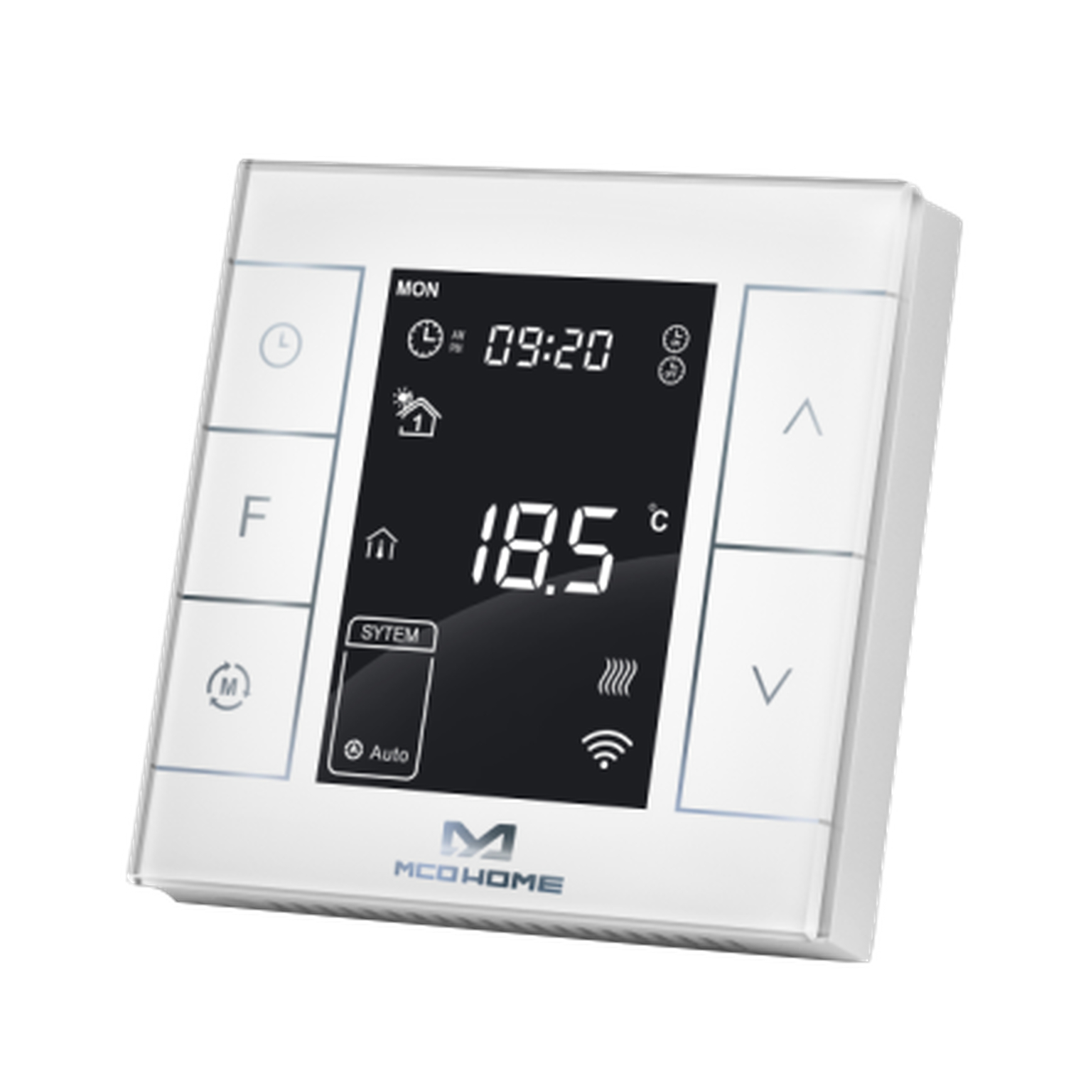 MCO Home Thermostat MH7 für Wasserheizungen (mit Feuchtigkeitssensor) Version 2