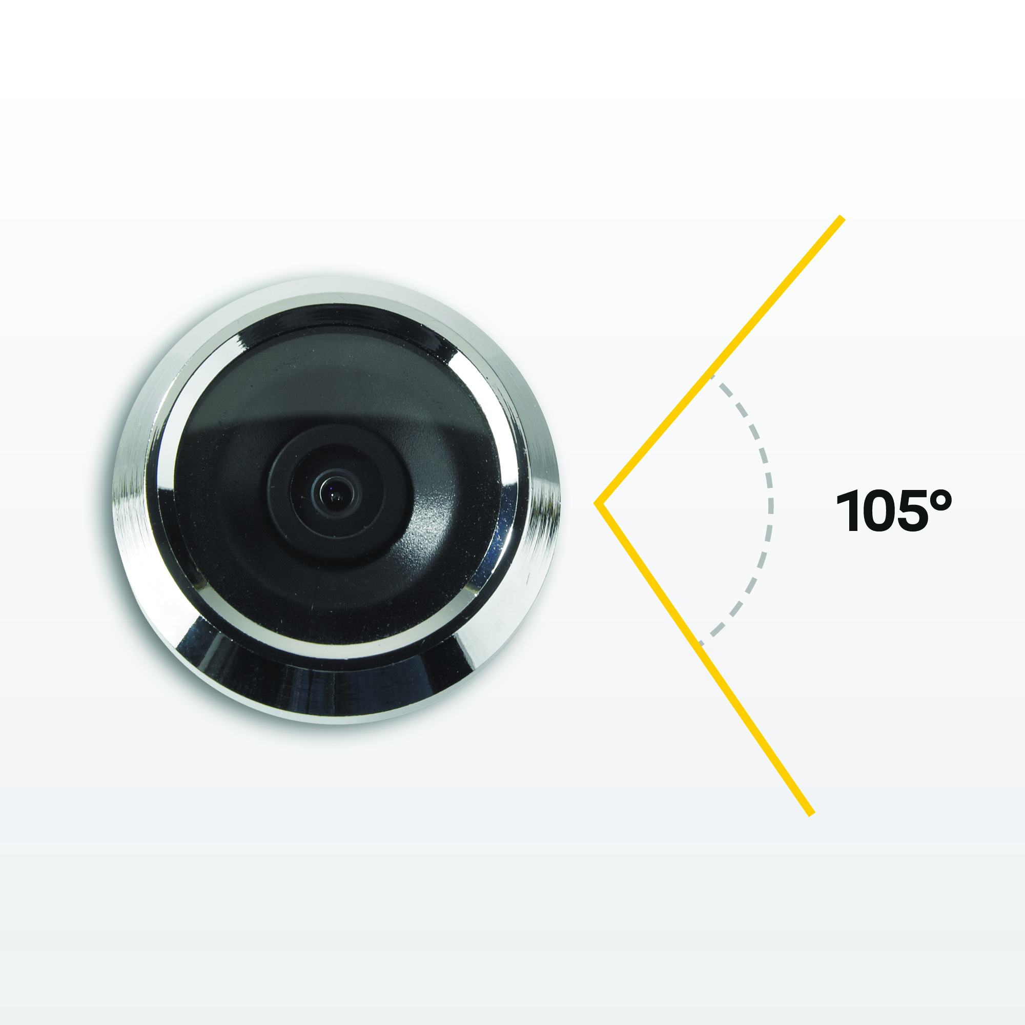 Yale Yale Digital Door Spy DDV 500, 3,2" Display (Weiß)