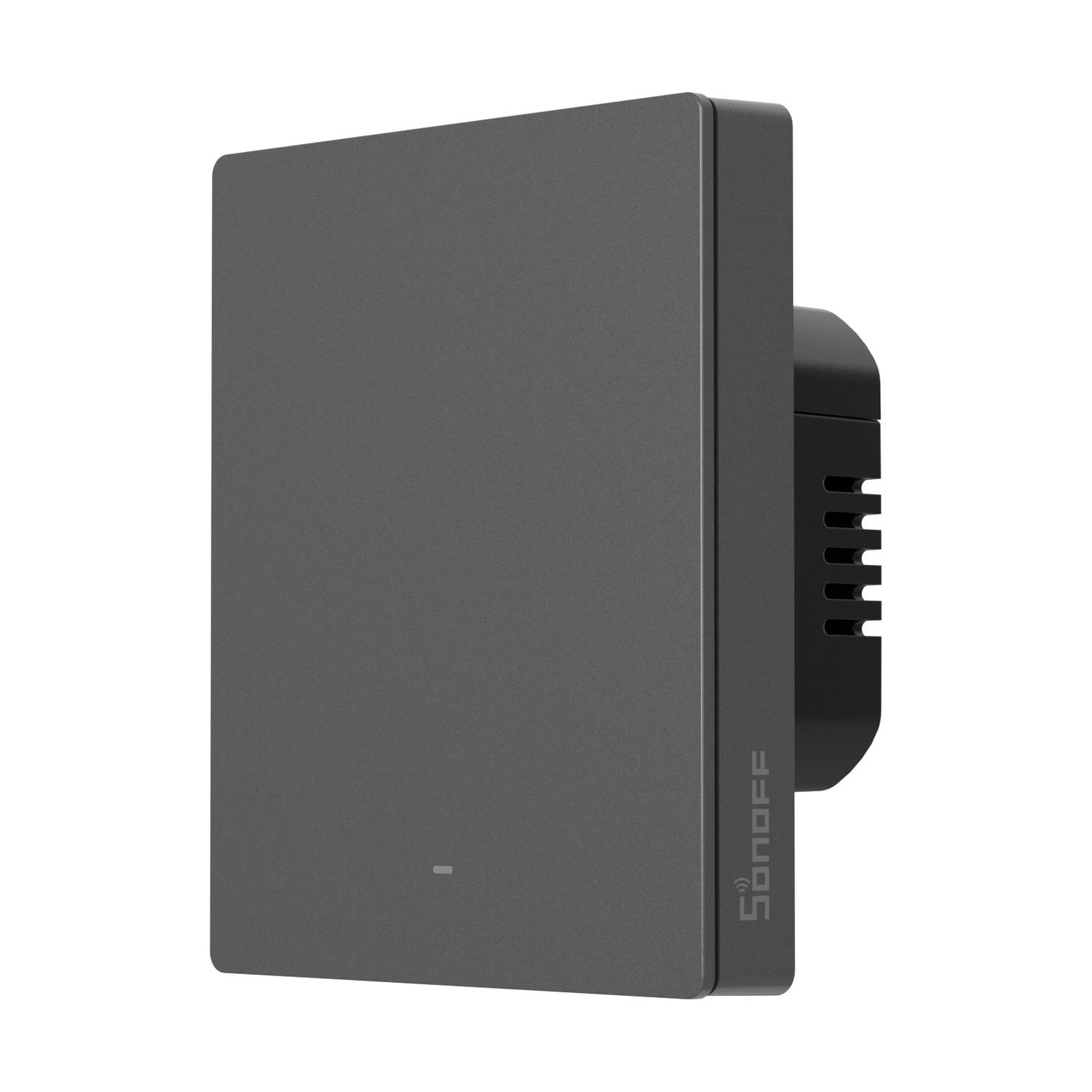 SONOFF SwitchMan Inteligenter Wandschalter M5 1-Fach grau 80mm (Matter over WiFi)