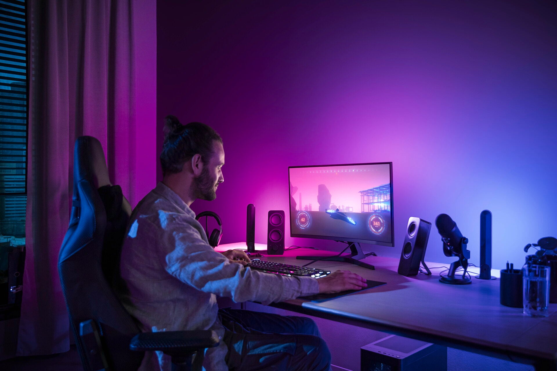 Philips Hue Play Gradient PC Lightstrip 32/34”