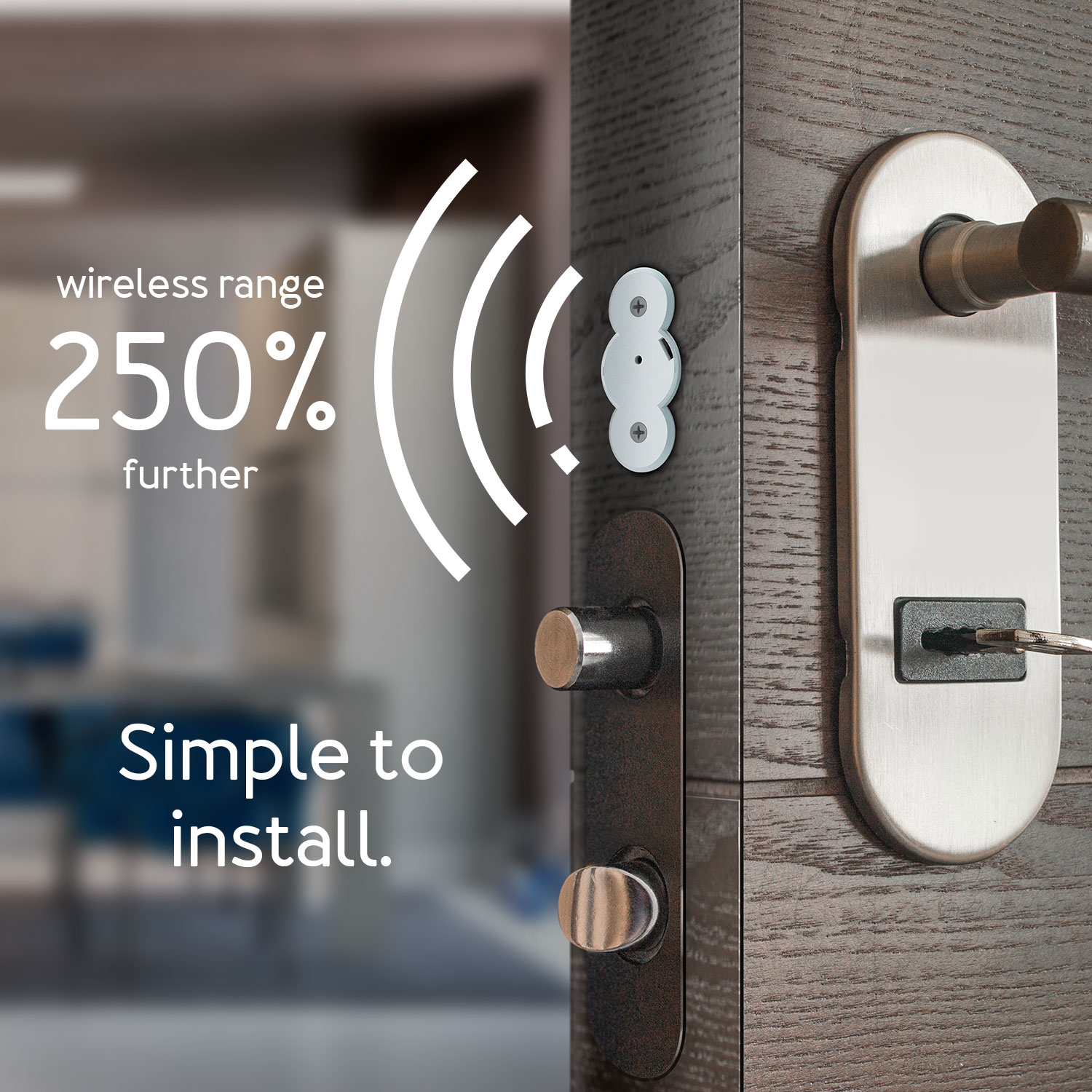 Aeotec Recessed Door Sensor 7 Z-Wave Plus V2 ZW187