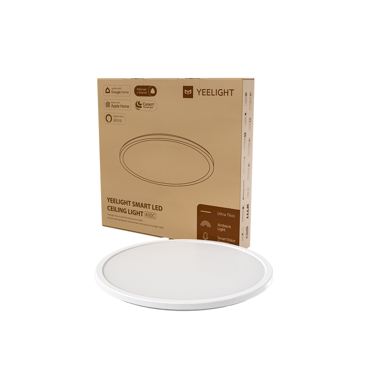 YL-Comet-YEELIGHT Ultra Slim Smart Ceiling Light C2201C235 Ultraflache Deckenleuchte WLAN