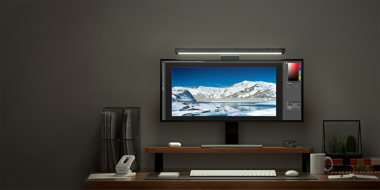 YEELIGHT Rechargeable Monitor Light Bar Aufladbare Monitor-Lichtleiste WLAN