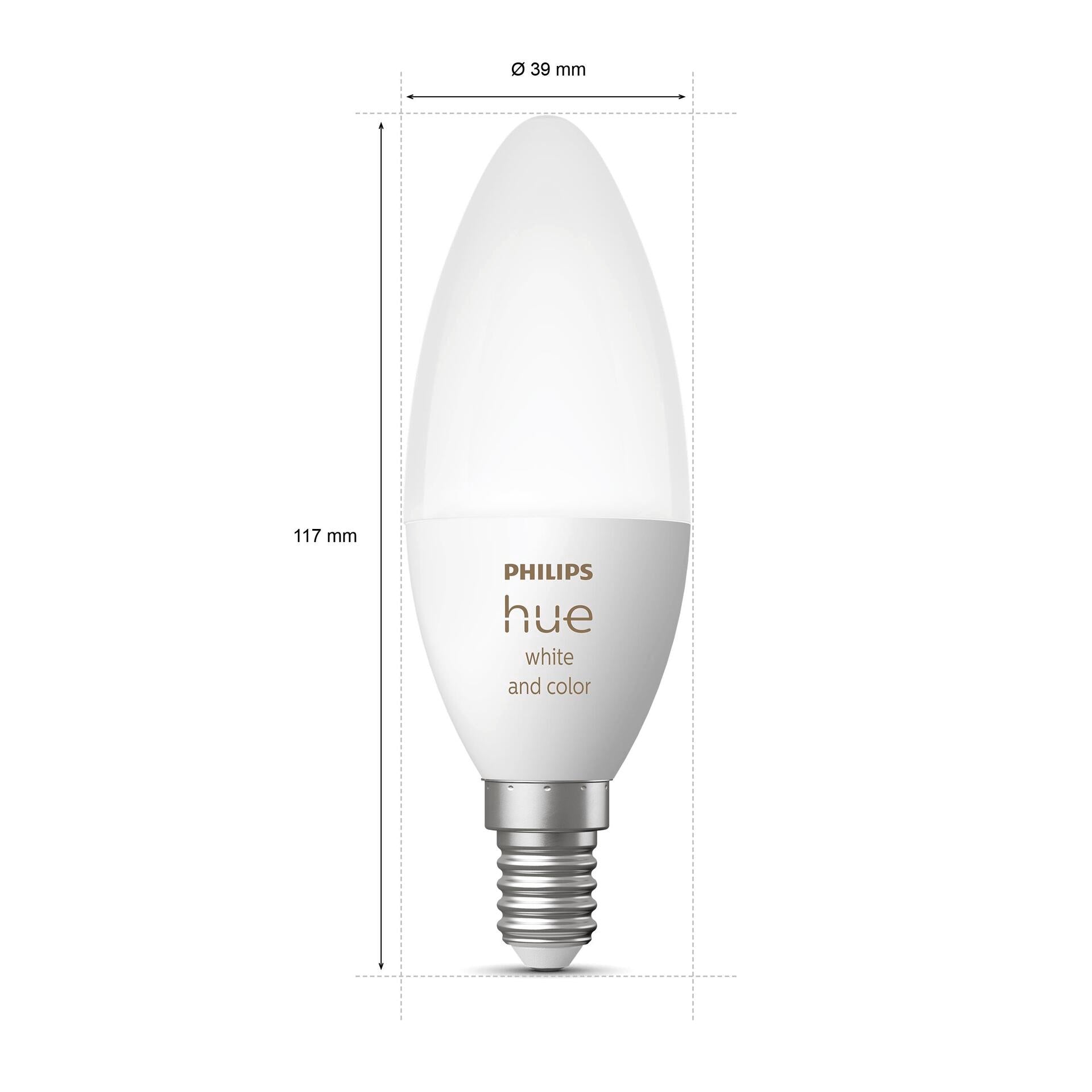 Philips Hue White & Color Ambiance E14
