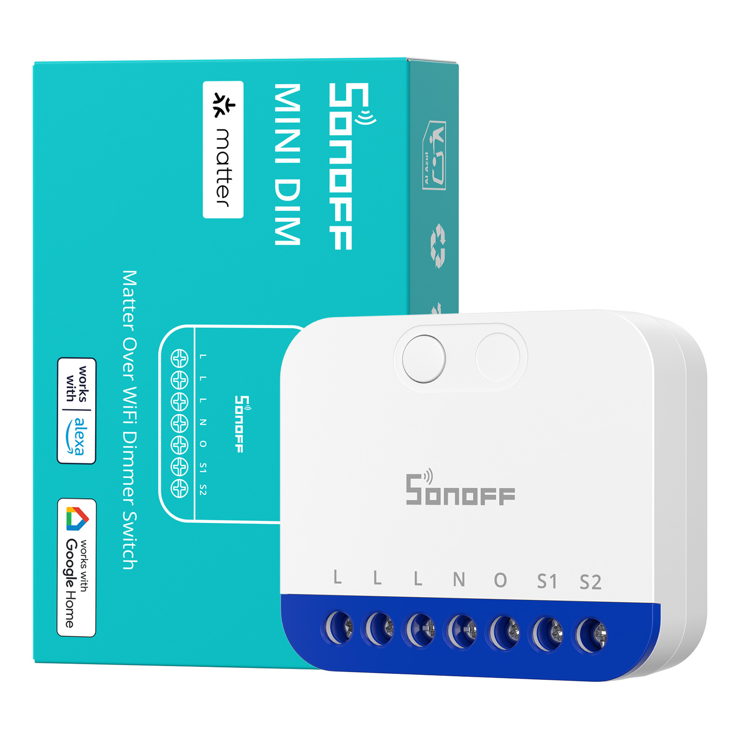 SONOFF MINI Extrem Dimmer-Schalter (Matter over WiFi)