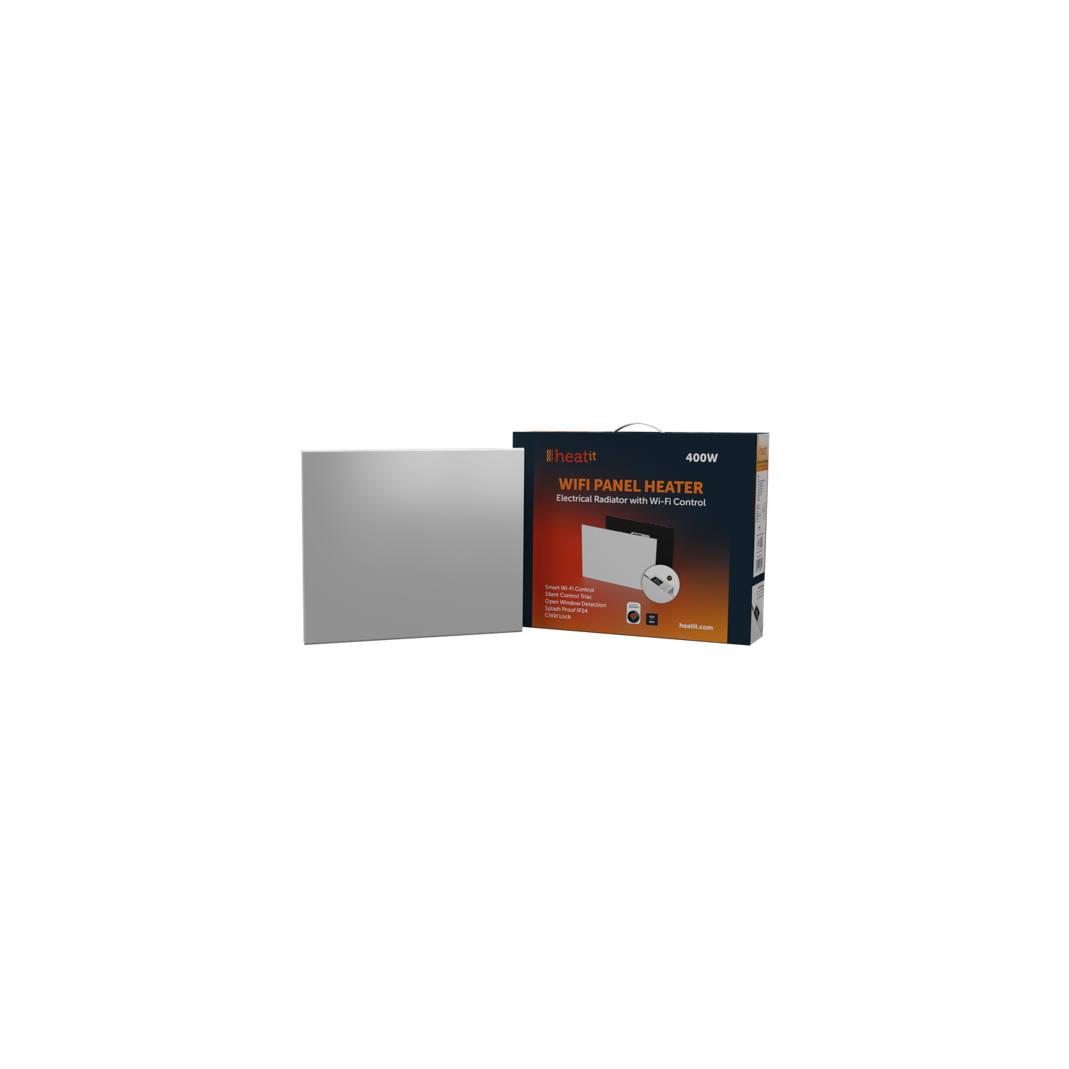 Heatit WiFi Flächenheizung 400W (Weiß)