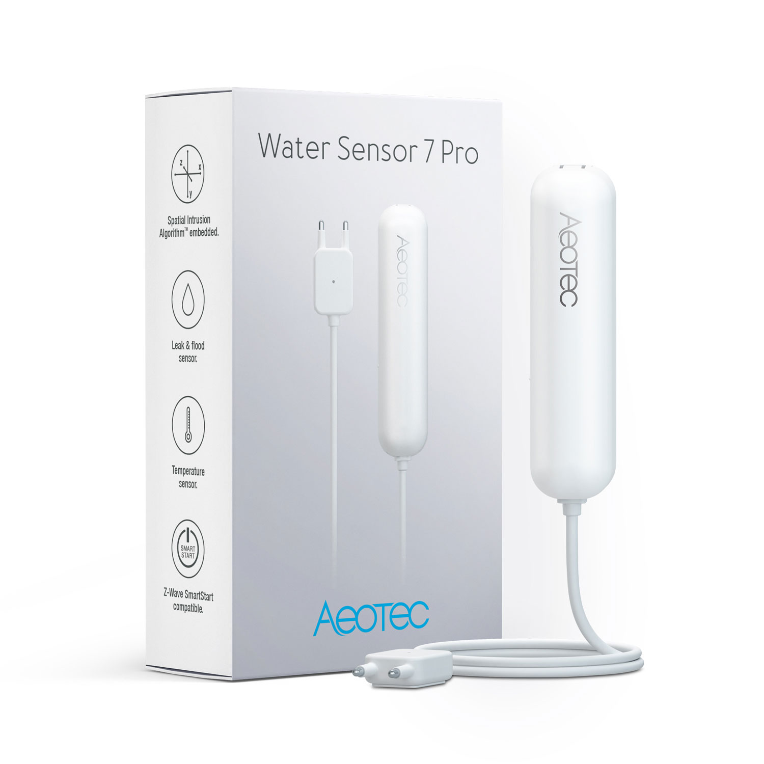 *** Aeotec Water Sensor 7 Wassersensor Z-Wave Plus V2 ZWA018 ***