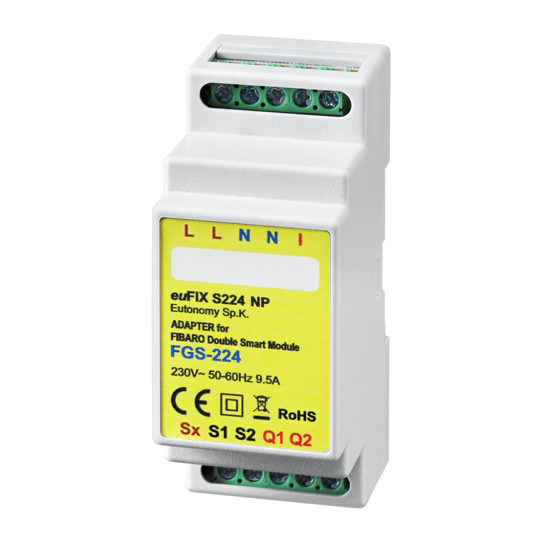 Eutonomy - euFIX S224NP DIN adapter