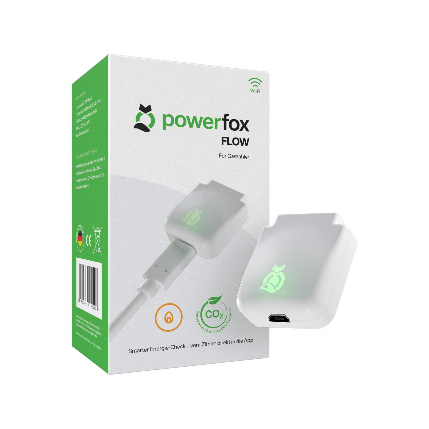 powerfox FLOW für Gaszähler