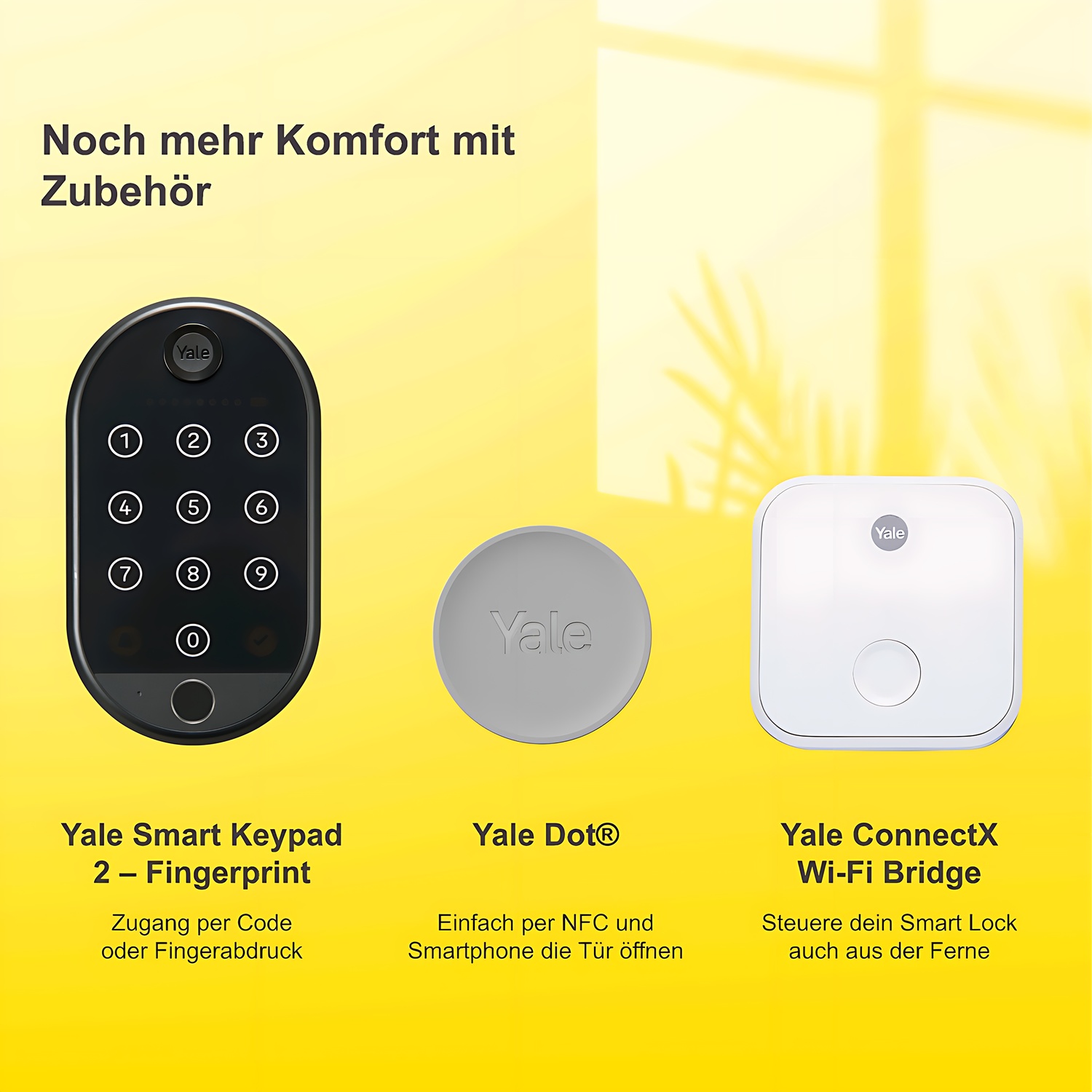 Yale Linus Smart Lock L2 Lite (Schwarz)