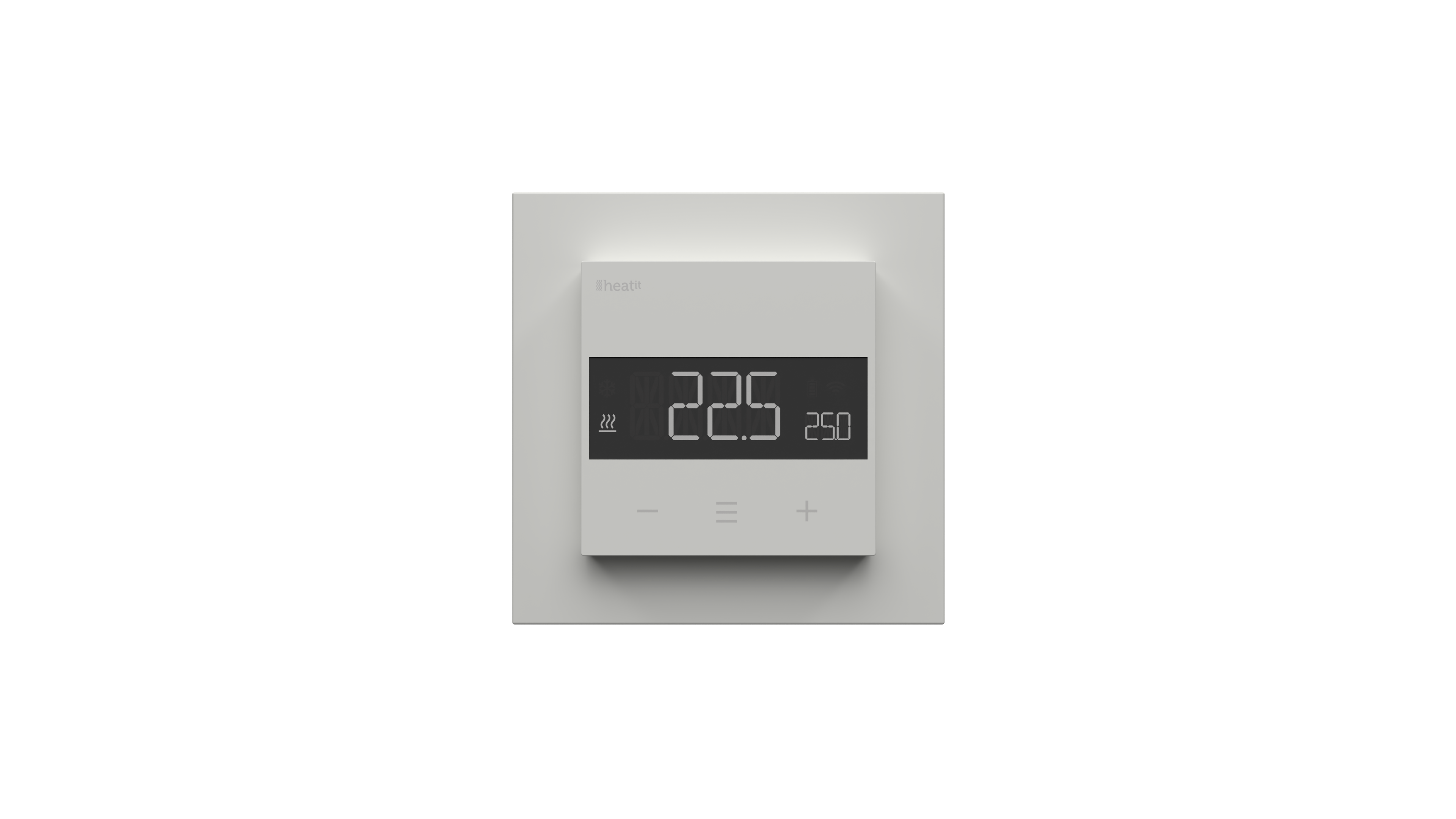 Heatit WiFi6 Thermostat (Weiß RAL 9003)