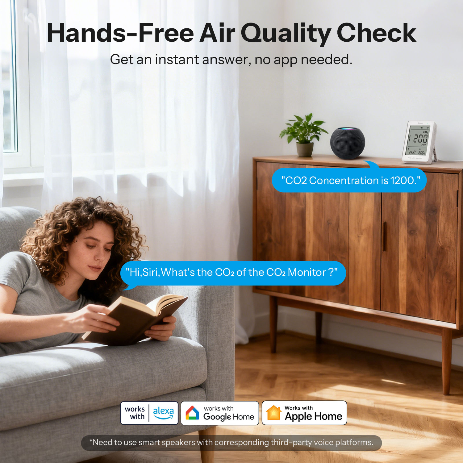 SONOFF AirGuard CO2-Luftqualitätsmonitor (Matter over WiFi)