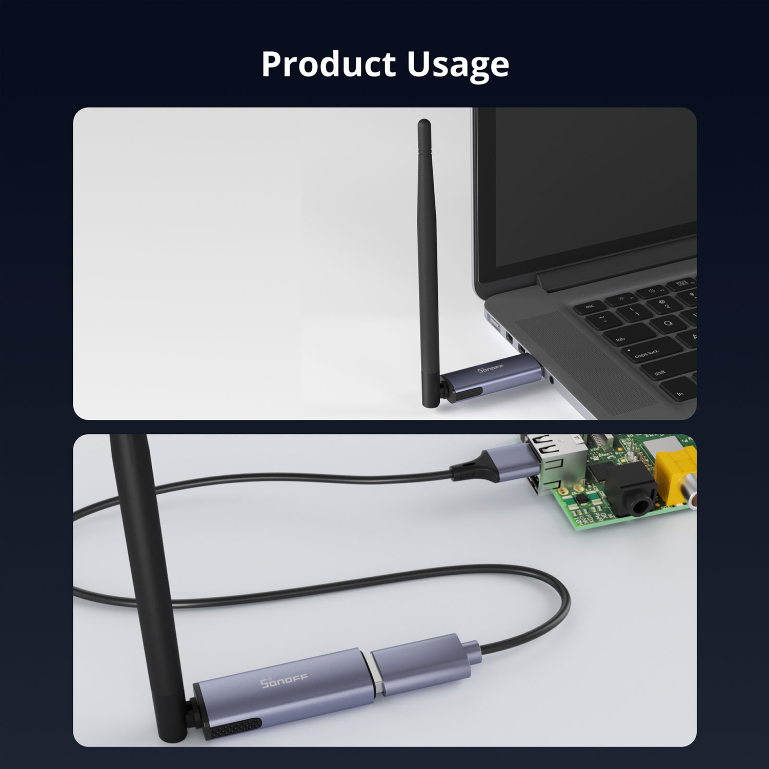 SONOFF Zigbee Thread USB-Dongle Plus MG24 (Zigbee, Thread)