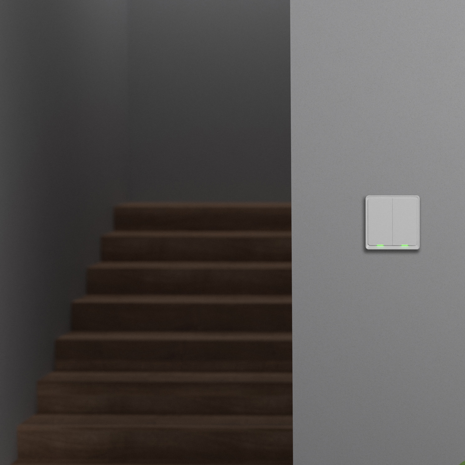 TESLA Smart Home Smart Switch Dual Zigbee Doppelschalter