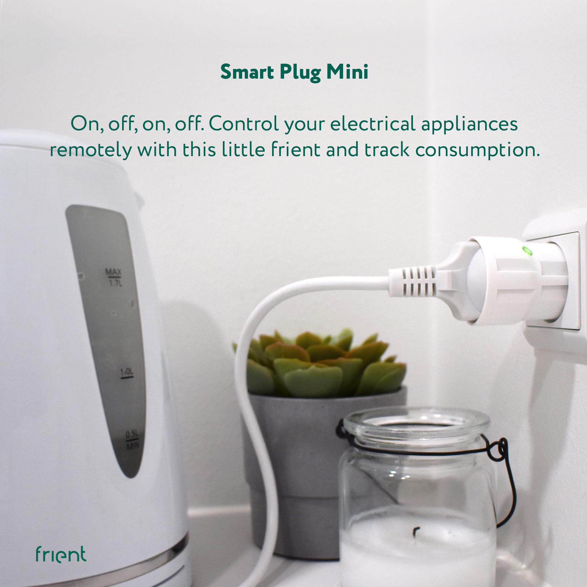 frient Smart Plug Mini 2 (F) - Schuko (Zigbee)