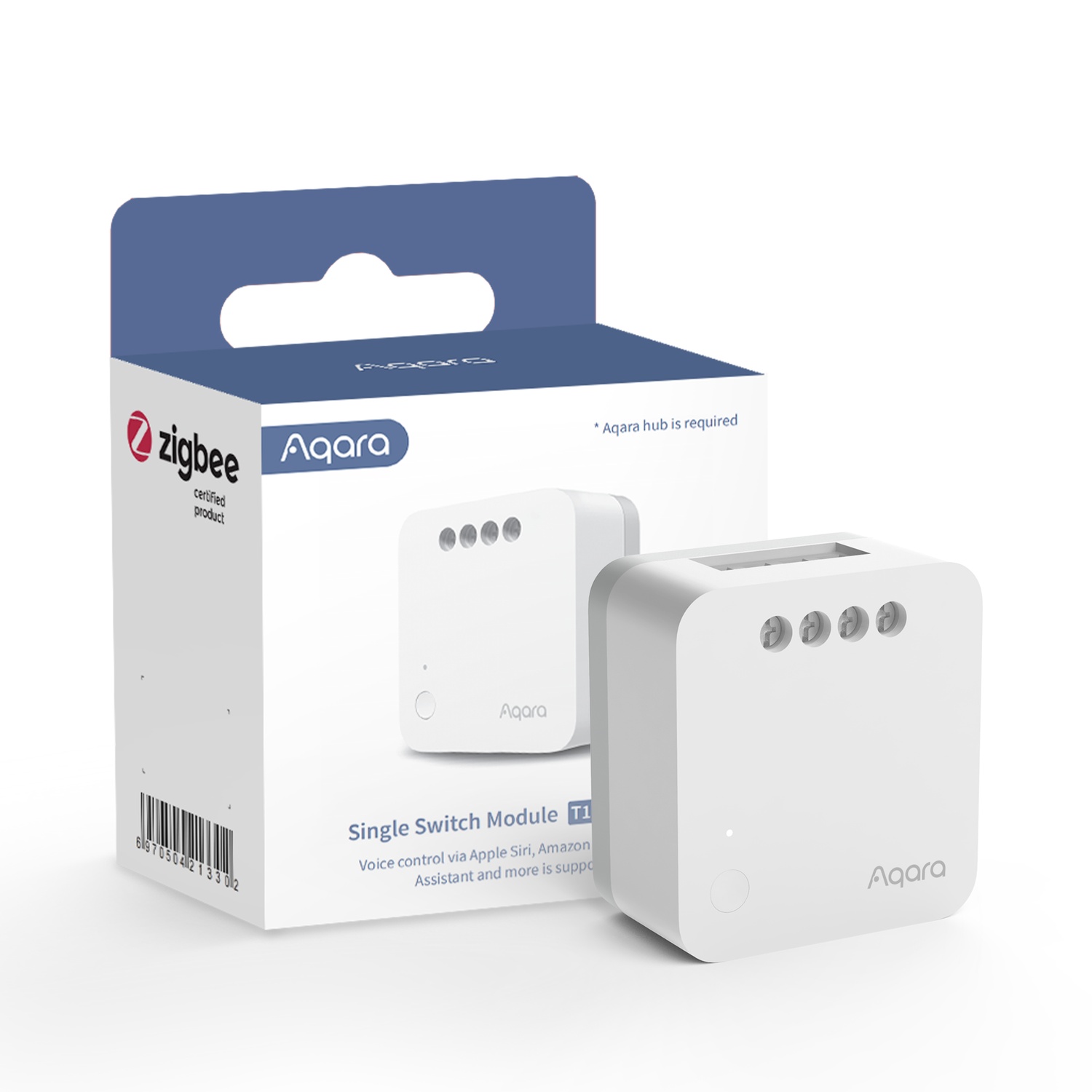 Aqara Single Switch Module T1 ohne Neutralleiter (Zigbee)